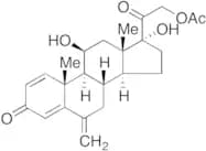 6-Methylene 6-Desmethyl Prednisolone 21-Acetate