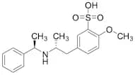 2-Methoxy-5-[(2R)-2-[[(1R)-1-phenylethyl]amino]propyl]benzenesulfonic Acid