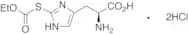 2-Mercapto-L-histidine S-Carboxylic Acid Ethyl Ester Dihydrochloride