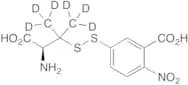 S-(5-Mercapto-2-nitrobenzoic Acid)-D-penicillamine Disulfide-d6