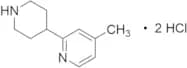 4-Methyl-2-(4-piperidinyl)pyridine Hydrochloride