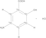 5-Aminosalicylic Acid-13C6 Hydrochloride (Mesalazine-13C6 Hydrochloride)