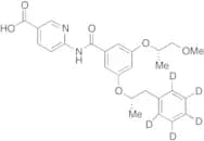 6-[[3-[(1S)-2-Methoxy-1-methylethoxy]-5-[(1S)-1-methyl-2-phenylethoxy]benzoyl]amino]-3-pyridinecar…