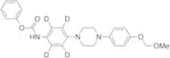 4-[4-(4-O-Methoxymethyl-4-hydroxyphenyl)-1-piperazinyl]phenyl]carbamic Acid-d4 Phenyl Ester