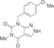 7-[(4-Methoxyphenyl)methyl]-5-methyl-2H-pyrazolo[3,4-d]pyrimidine-4,6(5H,7H)-dione