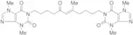 1,1'-[(5E)-5-Methyl-7-oxo-5-undecene-1,11-diyl] Bis[Theobromine]