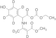 N-2-(((Z)-4-Methoxy-4-oxo(but-2-en-2-yl-d4))amino)-2-(4-hydroxy(phenyl-d4))acetic (Ethyl Carbonic)…