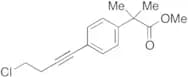 Methyl 2-(4-(4-Chlorobut-1-yn-1-yl)phenyl)-2-methylpropanoate