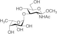 Methyl 2-Acetamido-2-deoxy-3-O-(a-L-fucopyranosyl)-b-D-glucopyranoside