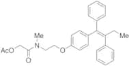 N-Methyl-N-(2-acetoxyacetyl) Tamoxifen (E/Z Mixture)