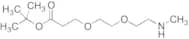 Methylamino-PEG2-t-butyl Ester