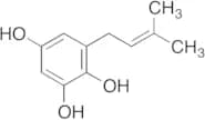 6-(3-Methylbut-2-en-1-yl)benzene-1,2,4-triol