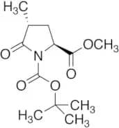 Methyl (2S,4R)-1-(tert-butoxycarbonyl)-4-methylpyroglutamate