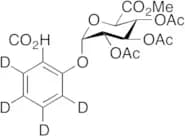 Methyl 1-(2-Carboxyphenyl)-2,3,4-tri-O-acetyl-α-D-glucopyranuronate-d4