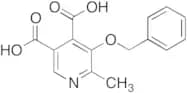 6-Methyl-5-(phenylmethoxy)-3,4-pyridinedicarboxylic Acid