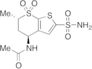 N-[(4S,6S)-2-(Aminosulfonyl)-5,6-dihydro-6-methyl-7,7-dioxido-4H-thieno[2,3-b]thiopyran-4-yl]aceta…