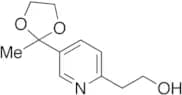5-(2-Methyl-1,3-dioxolan-2-yl)-2-pyridineethanol