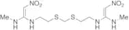 1,1’-N-[Methylenebis(sulphanediylethylene)]bis(N’-methyl-2-nitroethene-1,1-diamine