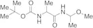 (1-((1-Methoxyethyl)amino)-1-oxopropan-2-yl)carbamic Acid tert-Butyl Ester