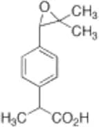 2-[p-(2-Methyl-1,2-epoxypropyl)phenyl]propionic Acid