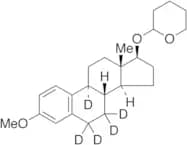 3-O-Methyl 17β-Estradiol-d5 17-O-Tetrahydropyran (Mixture of Diastereomers)