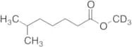 6-Methylheptanoic Acid Methyl-d3 Ester