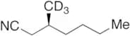 (3S)-Methylheptanonitrile-d3