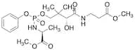 Methyl 3-((2R)-2-Hydroxy-4-(((((S)-1-methoxy-1-oxopropan-2-yl)amino)(phenoxy)phosphoryl)oxy)-3,3-d…