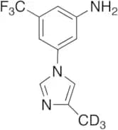 3-(4-Methyl-1H-imidazol-1-yl)-5-trifluoromethylaniline-d3