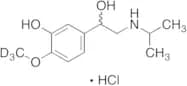 p-O-Methyl-isoproterenol-d3 Hydrochloride