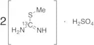 S-Methyl-isothiouronium-13C Hemisulfate