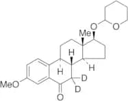 3-O-Methyl 6-Keto 17β-Estradiol-d2 17-O-Tetrahydropyran
