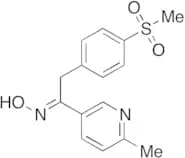 1-(6-Methyl-3-pyridinyl)-2-[4-(methylsulfonyl)phenyl]-ethanone Oxime
