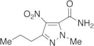 1-Methyl-4-nitro-3-propylpyrazole-5-carboxamide