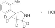 1-(2-Methylphenyl)-3-azabicyclo[3.1.0]hexane Hydrochloride-d5