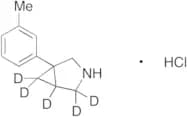 1-(3-Methylphenyl)-3-azabicyclo[3.1.0]hexane Hydrochloride-d5
