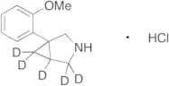 1-(2-Methoxyphenyl)-3-azabicyclo[3.1.0]hexane Hydrochloride-d5
