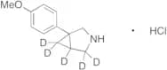1-(4-Methoxyphenyl)-3-azabicyclo[3.1.0]hexane Hydrochloride-d5