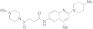 4-Methyl-N-[4-methyl-2-(4-methyl-1-piperidinyl)-6-quinolinyl]-γ-oxo-1-piperazinebutanamide