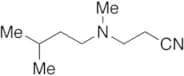 3-[Methyl(3-methylbutyl)amino]propanenitrile