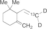 2-Ethenyl-1,1-dimethyl-3-methylenecyclohexane-D2,13C