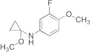 N-1-Methoxycyclopropyl-3-fluoro-4-methoxyaniline