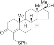 17α-Methyl-4-[(phenylthio)methyl]testosterone