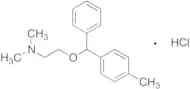 2-​[(RS)​-​(4-​Methylphenyl)​phenylmethoxy]​-​N,​N-​dimethylethanamine Hydrochloride