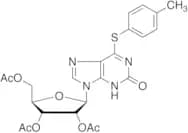 6-[(4-Methylphenyl)thio]-2-oxo-9-(2’,3’,5’-tri-O-acetyl-β-D-ribofuranosyl)-2,3-dihydropurine