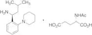 (S,S’)-3-Methyl-1-(2-piperidinophenyl)butylamine N-Acetyl-glutamate Salt