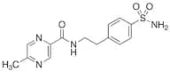 4-[b-(5-Methylpyrazinyl-2-carboxamido)ethyl]benzene Sulfonamide