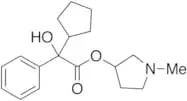 N-Methyl-3-pyrrolidinyl Cyclopentylmandelate (mixture of diastereomers)