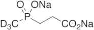 3-Methylphosphinicopropionic Acid-d3 Sodium Salt