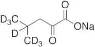 4-Methyl-2-oxovaleric Acid-d7 Sodium Salt